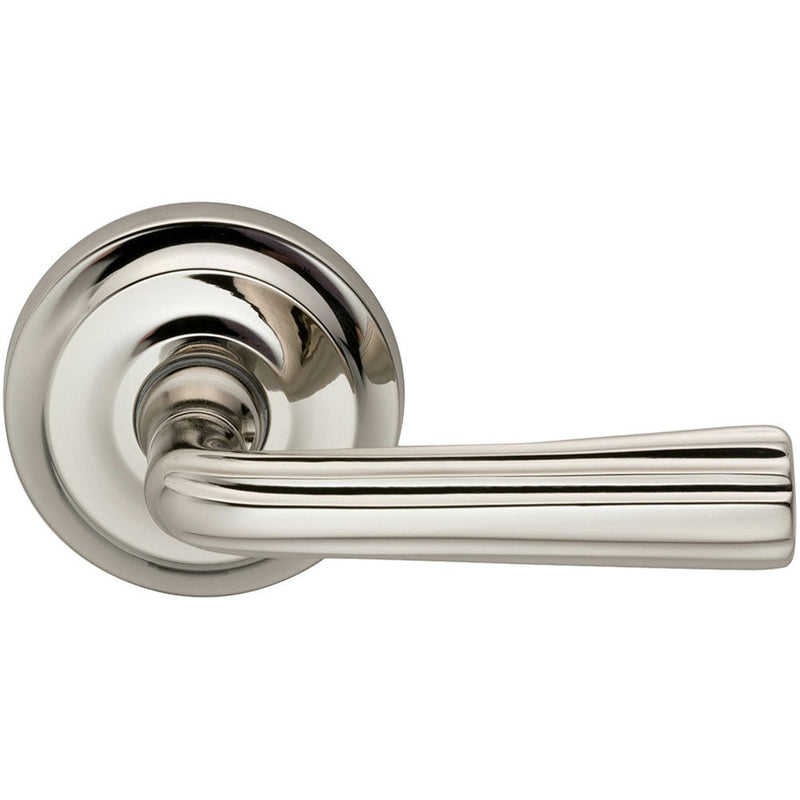 Omnia Traditions 706 Lever with Round Rosette in finish