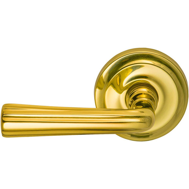 Omnia Traditions 706 Lever with Round Rosette in finish