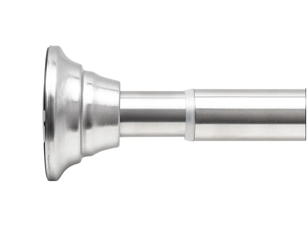 Sure-Loc Tension Shower Curtain Rod in Satin Stainless Steel finish