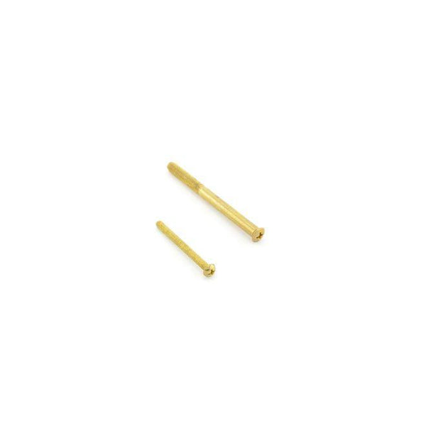 Schlage 2-1/4" B60 Thick Door Kit in Bright Brass finish