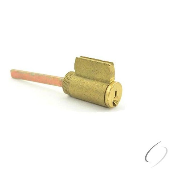 Schlage 6 Pin C Keyway Cylinder for F60 in Satin Brass finish