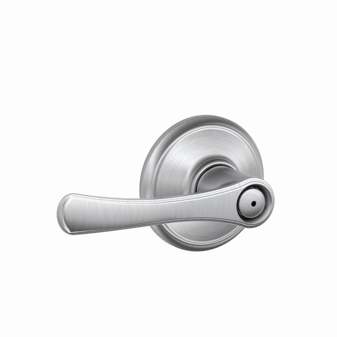 Schlage Avila Privacy Lever in Satin Chrome finish