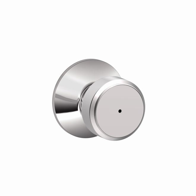 Schlage Bowery Privacy Knob in Bright Chrome finish