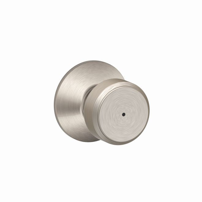 Schlage Bowery Privacy Knob in Satin Nickel finish