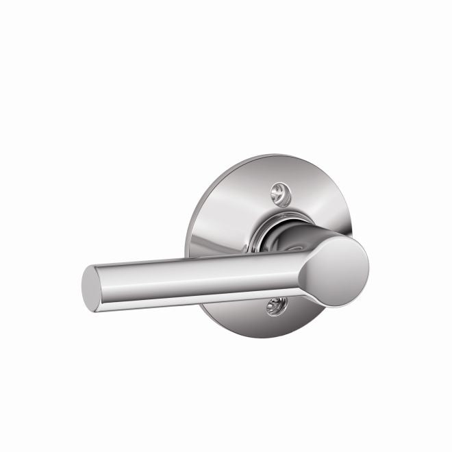 Schlage Broadway Lever Half Dummy in Bright Chrome finish