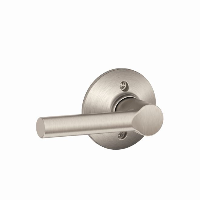 Schlage Broadway Lever Half Dummy in Satin Nickel finish