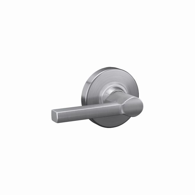 Schlage Commercial ALX Series Grade 2 Passage Latitude Lever Lock With 47267038 2-3/4" Springlatch and 47267101 ANSI Strike in Satin Chrome finish