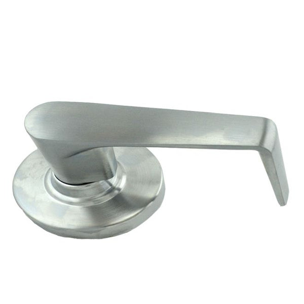 Schlage Commercial ALX Series Grade 2 Passage Saturn Lever Lock With 47267038 2-3/4" Springlatch and 47267101 ANSI Strike in Satin Chrome finish