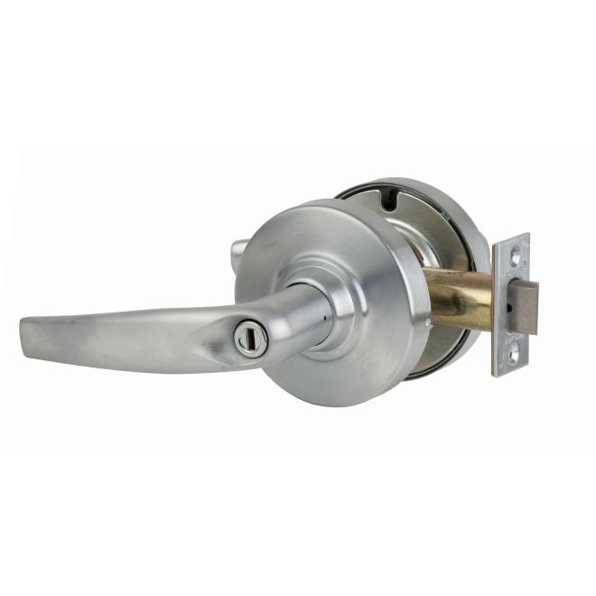 Schlage Commercial ND Series Athens Privacy Door Lever Set With 13-248 Latch 10-025 Strike in Satin Chrome finish