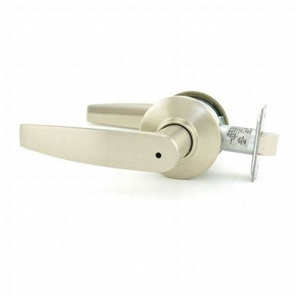 Schlage Commercial S Series Jupiter Privacy Door Lever Set With 16-203 Latch 10-001 Strike in Satin Nickel finish