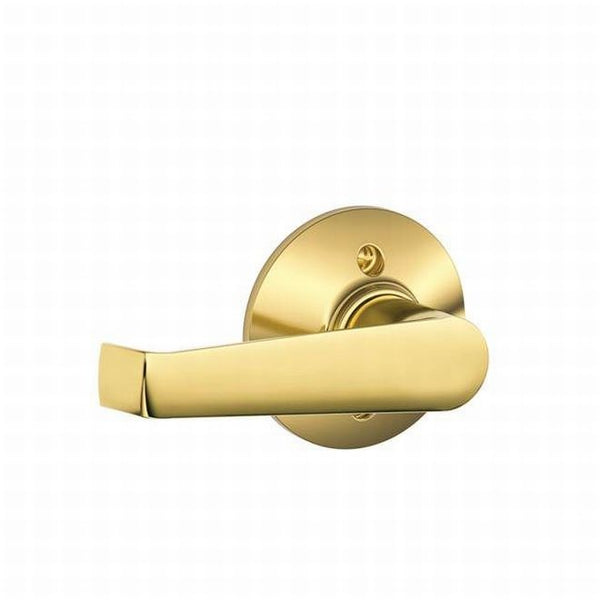 Schlage Elan Lever Half Dummy in Bright Brass finish