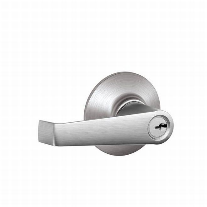 Schlage Elan Lever Storeroom Lock in Satin Chrome finish