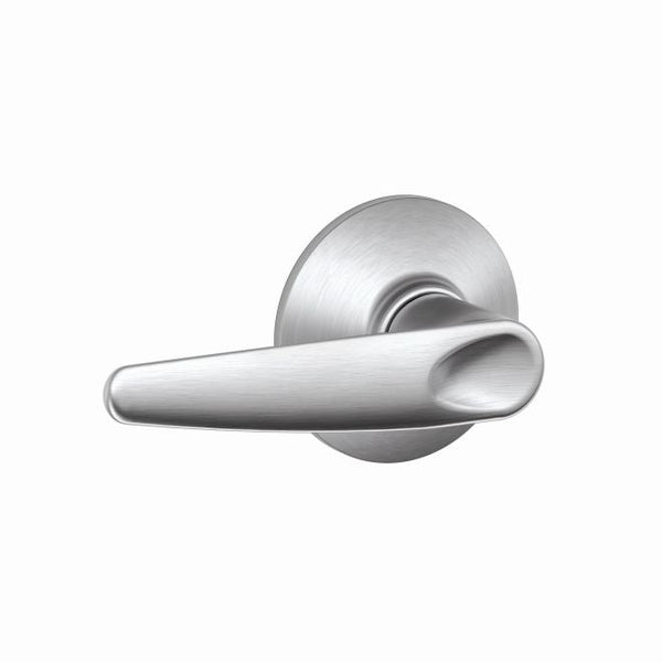 Schlage Fire Rated Jazz Passage Lever in Satin Chrome finish