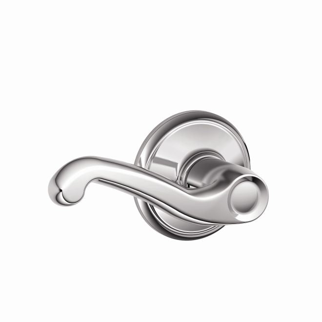 Schlage Flair Passage Lever in Bright Chrome finish