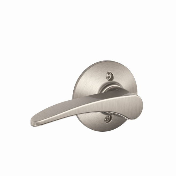 Schlage Left Hand Manhattan Lever Half Dummy in Satin Nickel finish