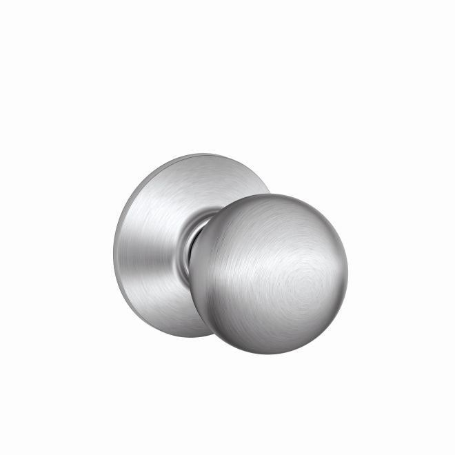 Schlage Orbit Passage Knob in Satin Chrome finish