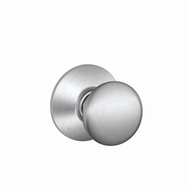 Schlage Plymouth Passage Knob in Satin Chrome finish