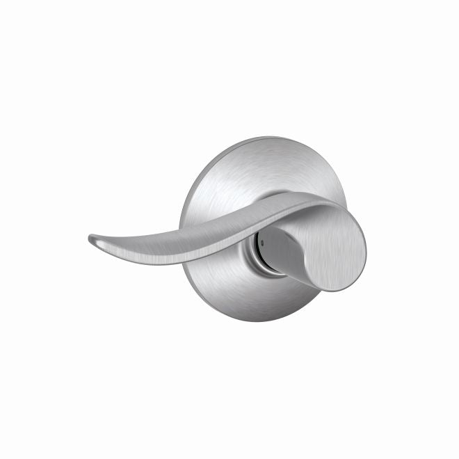 Schlage Sacramento Passage Lever in Satin Chrome finish