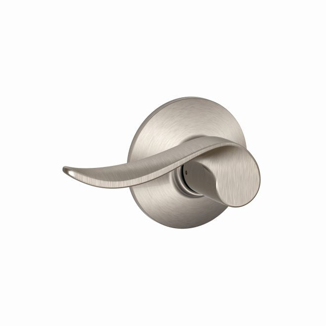 Schlage Sacramento Passage Lever in Satin Nickel finish