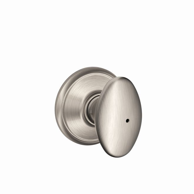 Schlage Siena Privacy Knob in Satin Nickel finish