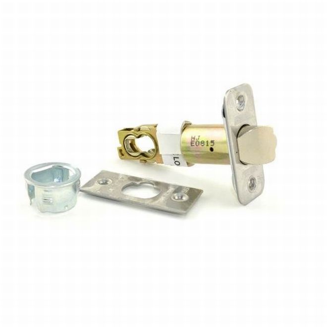 Schlage Triple Option Adjustable Dead Latch in Satin Chrome finish