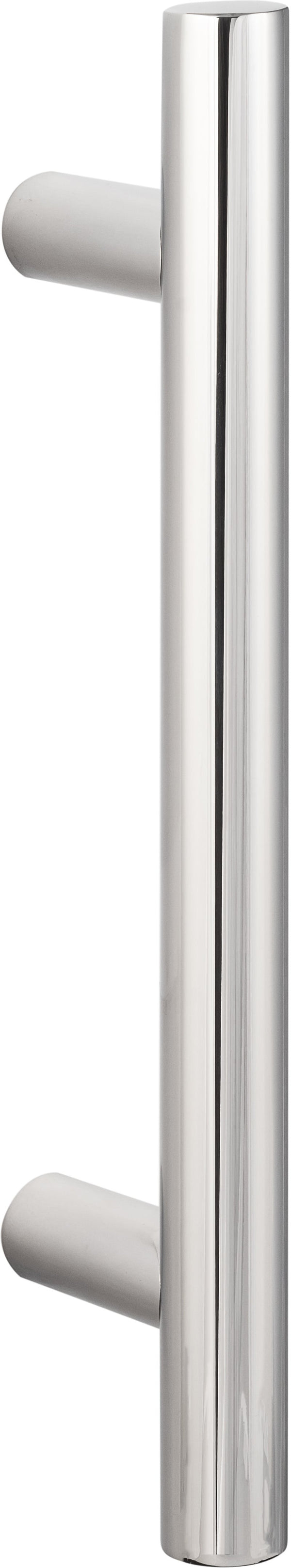 Sure-Loc Barn Door Handle, 12", Ladder, Single Sided in Polished Chrome finish