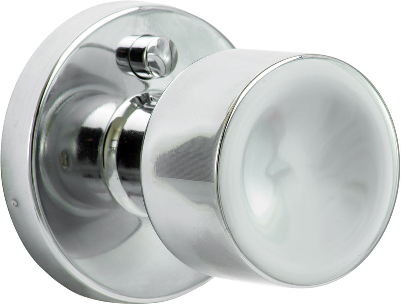 Sure-Loc Bergen Round Privacy Knobset in Polished Chrome finish