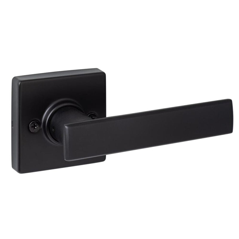 The Sure-Loc Cortina Lever in Flat Black finish