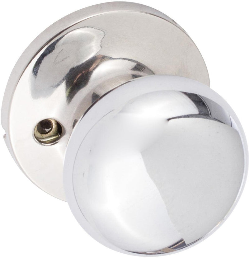 Sure-Loc Durango Passage Knobset in Polished Chrome finish