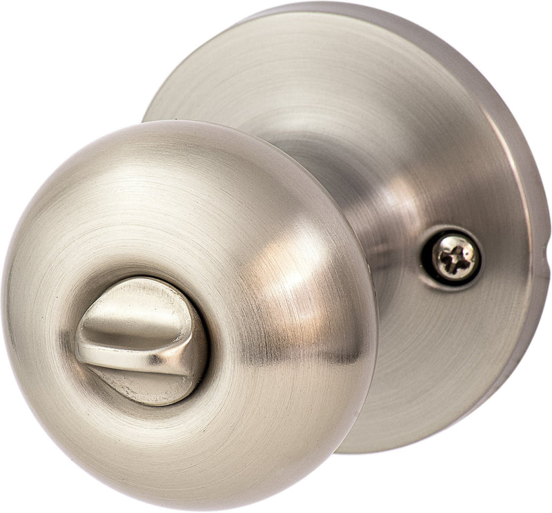 Sure-Loc Durango Privacy Knobset in Satin Nickel finish