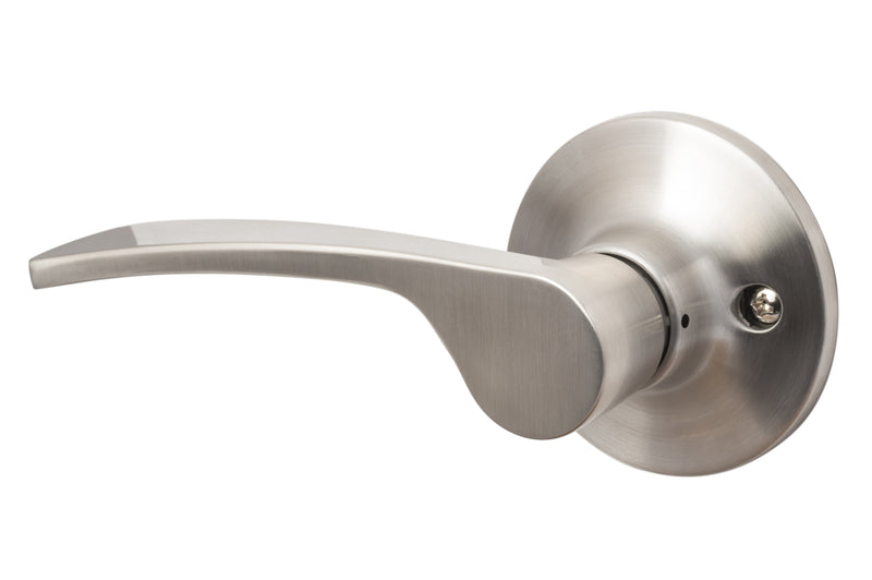 The Sure-Loc Edge Lever, Grade 2 in Satin Nickel finish