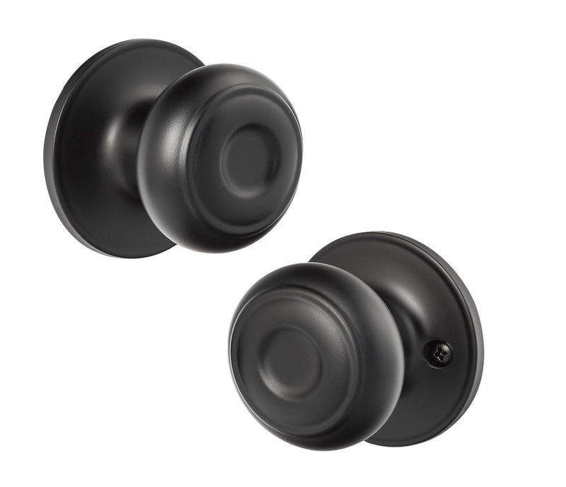 Sure-Loc Juniper Knob in Flat Black finish