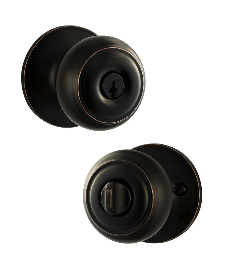 Sure-Loc Juniper Knob in Vintage Bronze finish