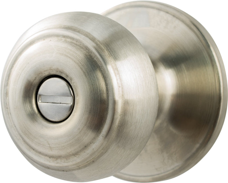 Sure-Loc Juniper Privacy Knob in Satin Nickel finish