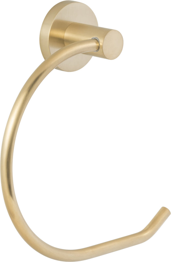 Sure-Loc Lugano Solid Brass Towel Ring in Satin Brass finish