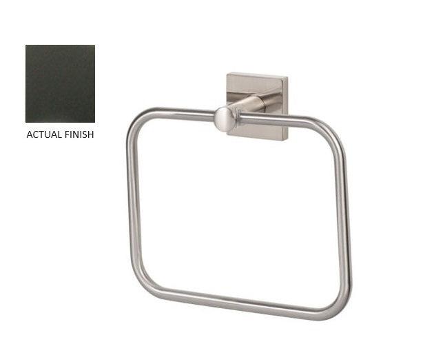 Sure-Loc Monza Towel Ring in Flat Black finish