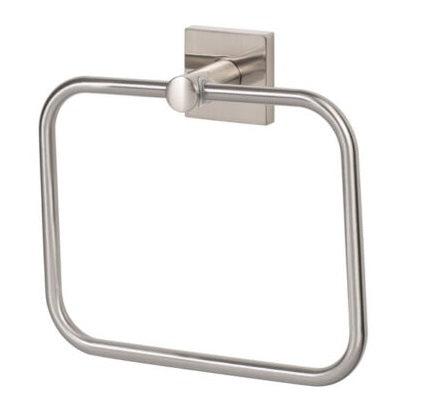 Sure-Loc Monza Towel Ring in Satin Nickel finish