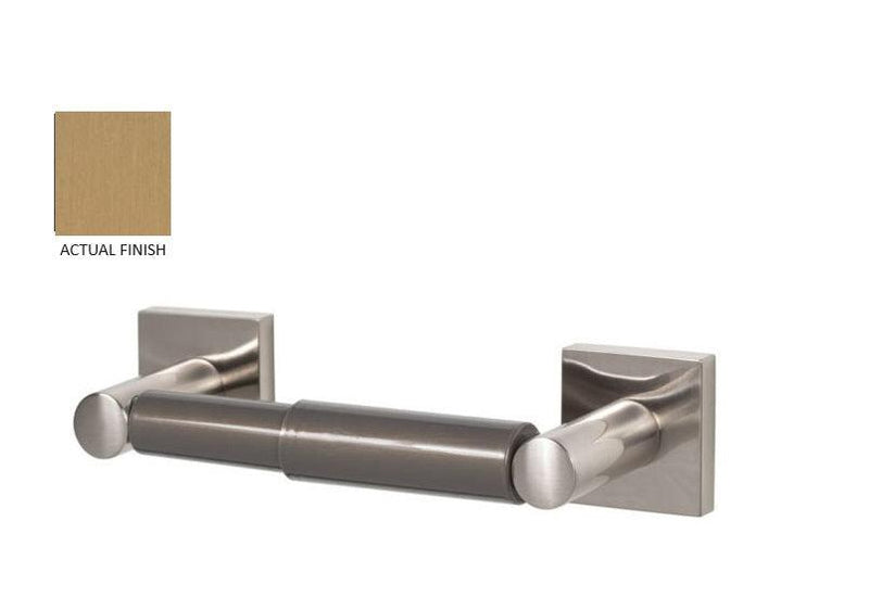 Sure-Loc Monza Two-Post Paper Holder in Satin Brass finish