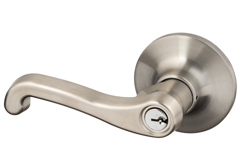 Sure-Loc Sage Entry Lever in Satin Nickel finish