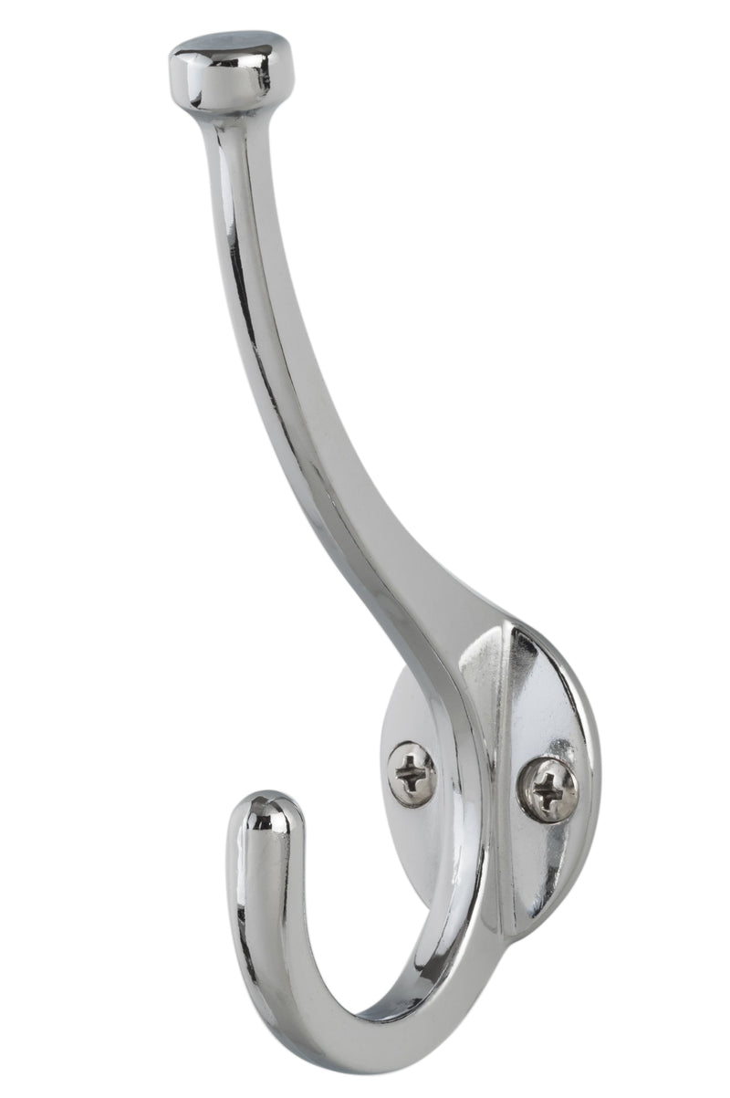 Sure-Loc Small Pilltop Coat Hook in Polished Chrome finish