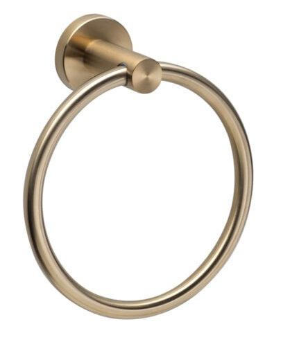 Sure-Loc Sorrento Towel Ring in Satin Brass finish
