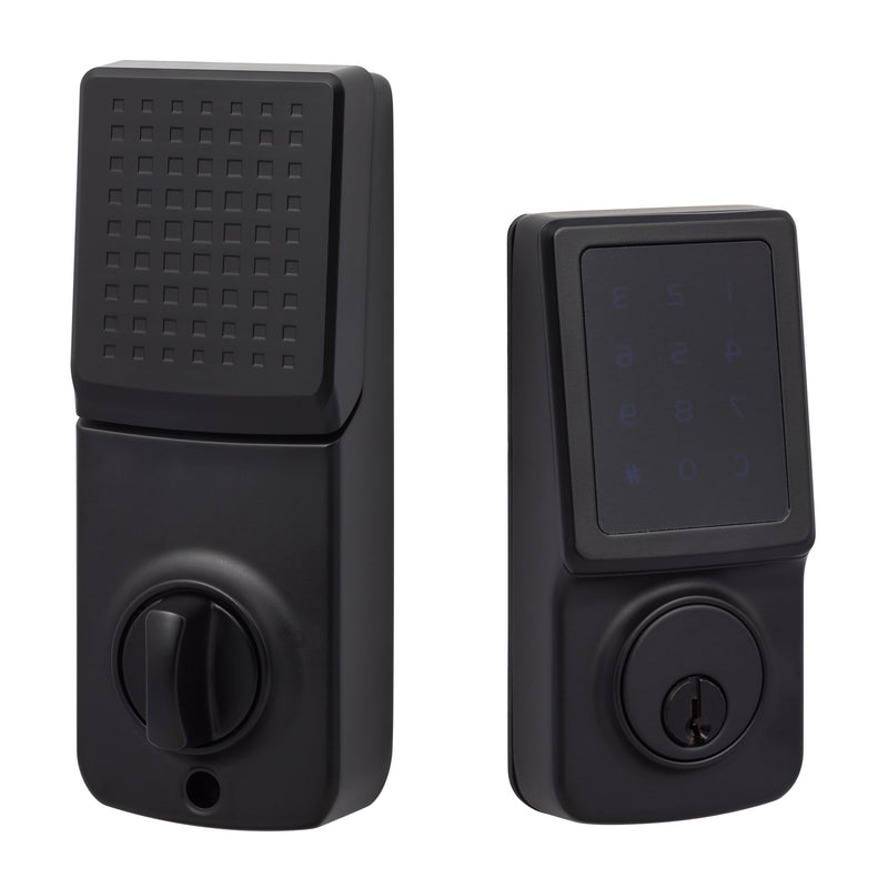 Sure-Loc Touch Screen Deadbolt With Z Wave Function in Flat Black finish