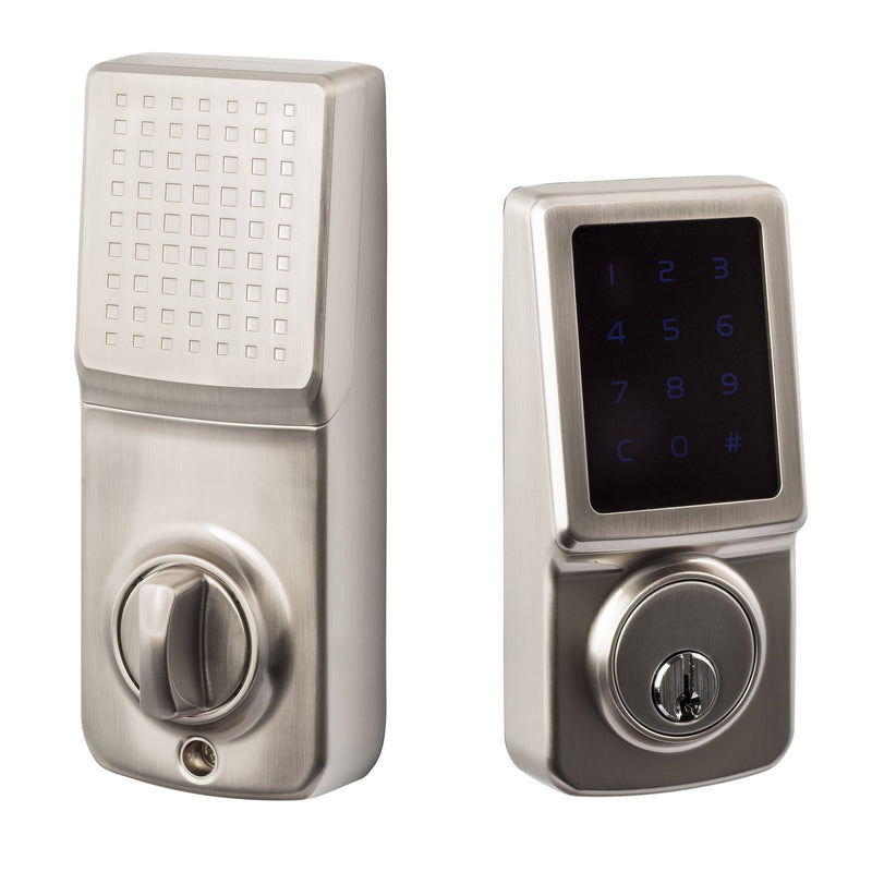 Sure-Loc Touch Screen Deadbolt With Z Wave Function in Satin Nickel finish