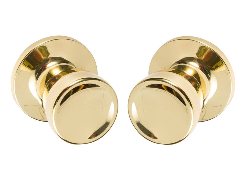 Sure-Loc Tulip Knob in Polished Brass finish