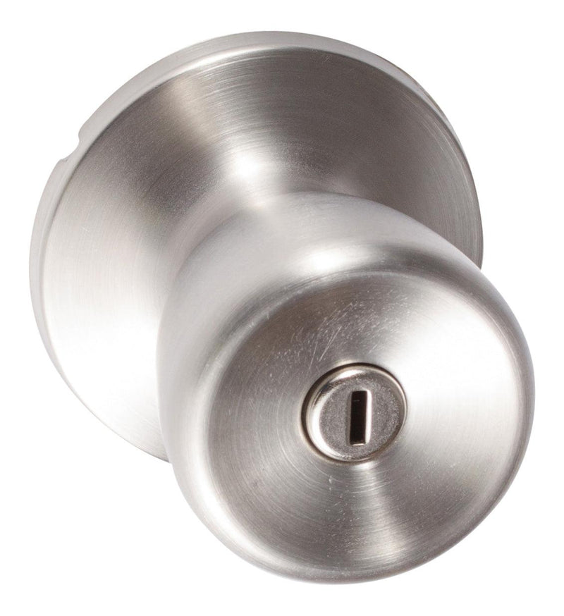 Sure-Loc Tulip Privacy Knobset in Satin Stainless Steel finish