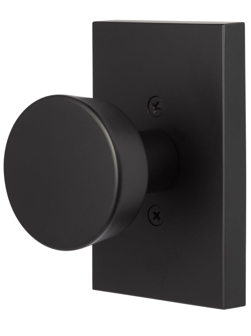 Sure-Loc Zermatt Dummy Knob in Flat Black finish