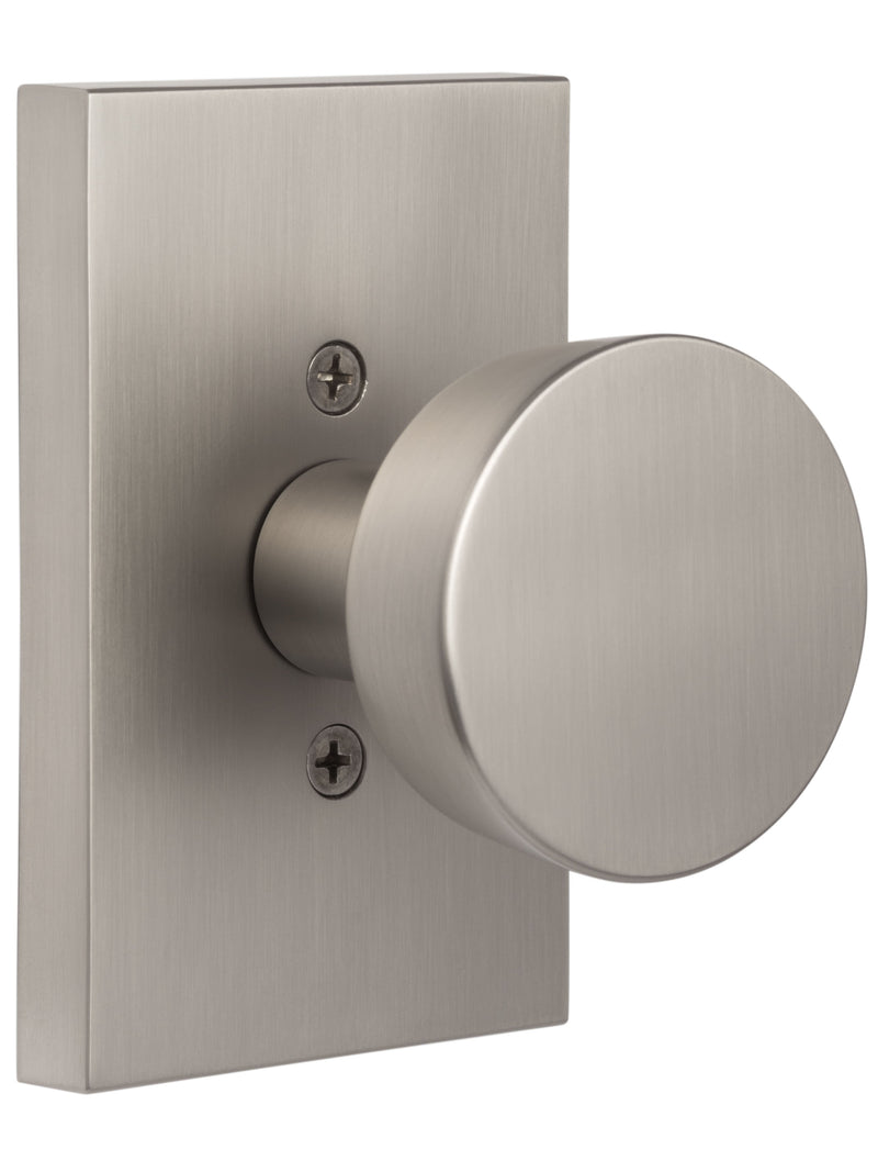 Sure-Loc Zermatt Dummy Knob in Satin Nickel finish