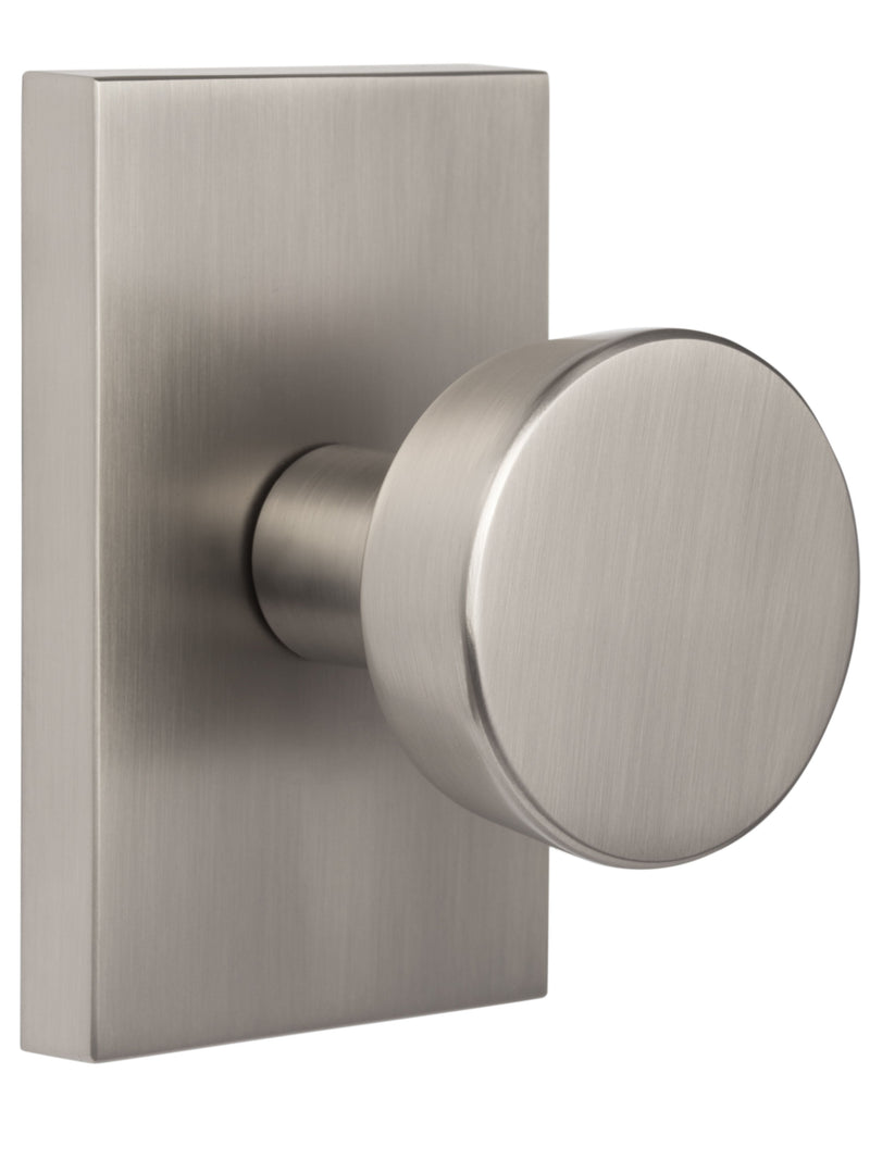 Sure-Loc Zermatt Passage Knob in Satin Nickel finish