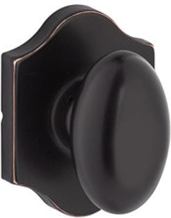 Yale Expressions Auburn Knob with Everly Rosette in Oil Rubbed Bronze finish