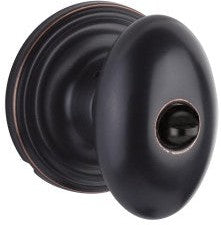 Yale Expressions Auburn Knob with Maguire Rosette in Oil Rubbed Bronze finish